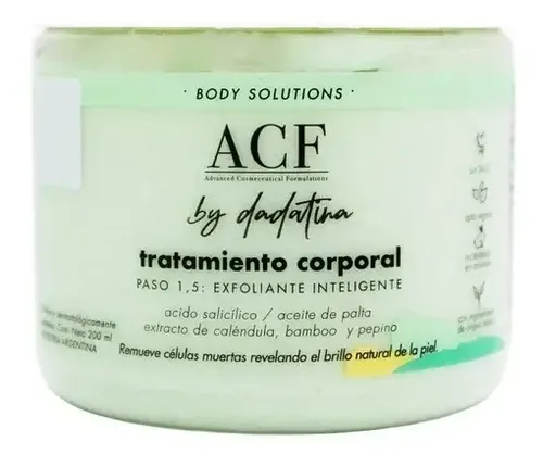 Body Solutions Exfoliante Acf By Dadatina