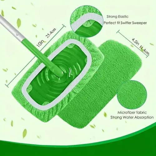 Kit Con 7 Almohadillas Removibles Y Reutilizables Para Green