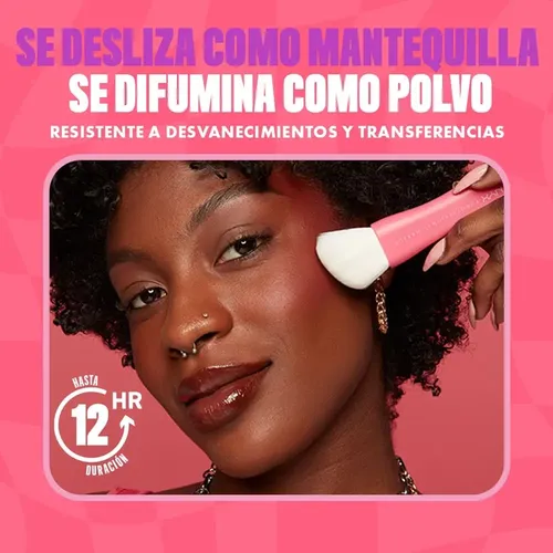 Nyx Makeup Buttermelt Pressed Powder Blush Rubor Tono Del Maquillaje Butta With Time