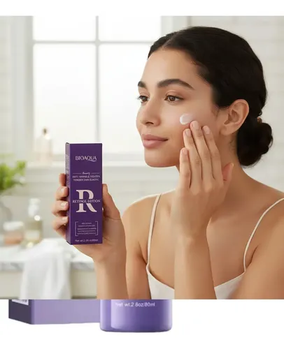 Loción Facial Retinol Reafirmante Antiarrugas 80ml Bioaqua