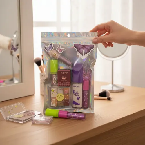 Set De Maquillaje Kawaii Regalo Cute Novia Makeup Kit Combo