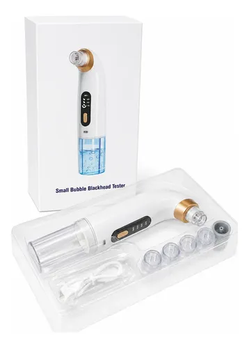 Limpiador Facial Hidrofacial Recargable Con 5 Puntas