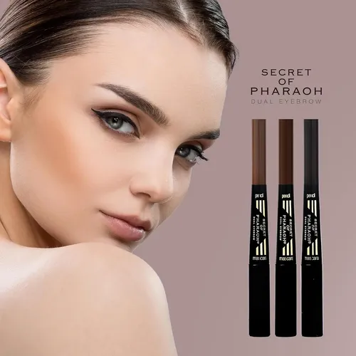 Lápiz 2 En 1 Cejas Y Gel Ebin New York Natural Marrón