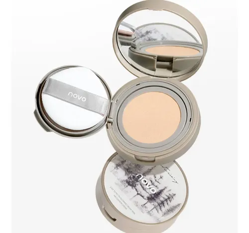 Base Cushion Novo Cubre Manchas Matte Importada 2 Tonos