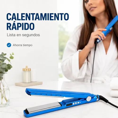 Plancha Alisadora Pelo Nano Titanium Digital 250°c Antifrizz