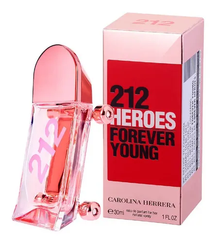 Perfume Carolina Herrera 212 Heroes Eau de Parfum For Her feminino Concentree EDP 30ml para mujer