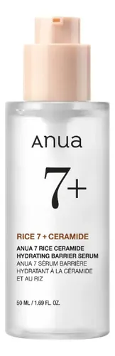 Anua Rice Ceramide 7 Hydrating Barrier Serum Piel Seca 50ml Seca Día/noche