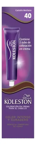 Koleston Wella Tintura Pomo Single – Tono 40 Castaño Medio