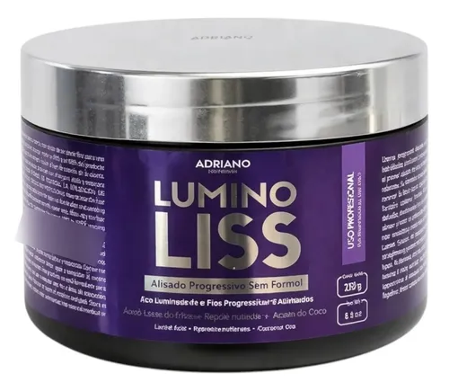Alisado Sin Formol Lumino Liss X250 Gr Progresivo Original