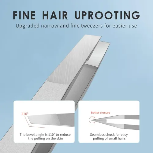 Pinza Profesional Acero Inoxidable Para Cejas Precisa