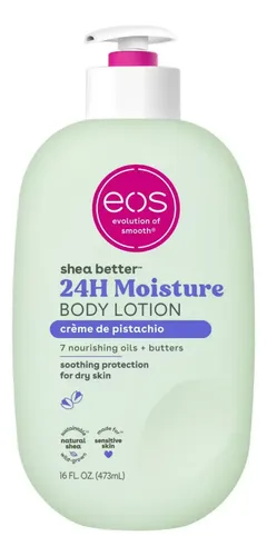 Eos Shea Better Loción Corporal Pistacho Cream 473 Ml | Hidratación 24 Horas Con Manteca De Karité Natural, Aroma De… Crema De Pistachio