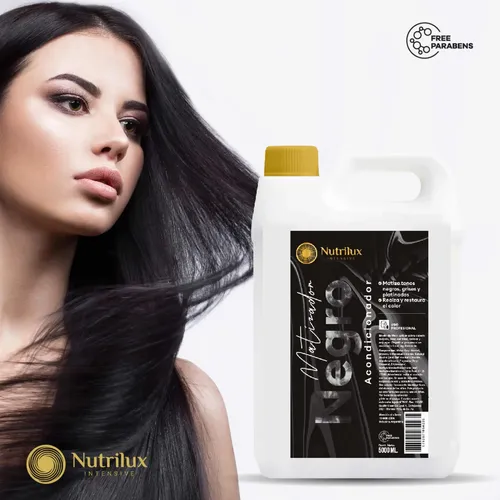 Crema Matizador Negro X 5 Litro Luxury Oscurecedor D Canas