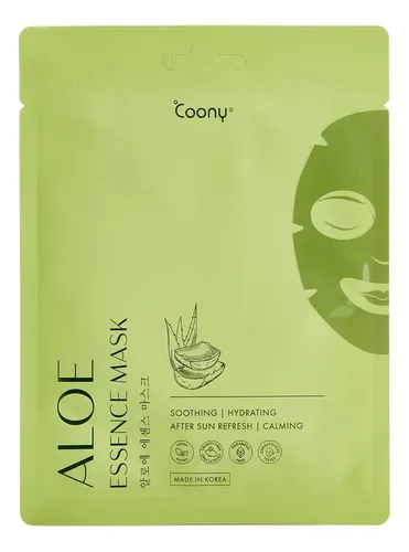 Mascarilla Facial Hidratante Coony Aloe Vera Calmante Tipo de piel Todo tipo