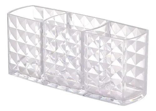 Organizador De Brochas De Maquillaje De Plástico Con Forma D