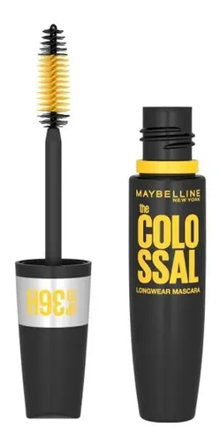 Máscara De Pestañas Maybelline The Colossal Waterproof 8ml N