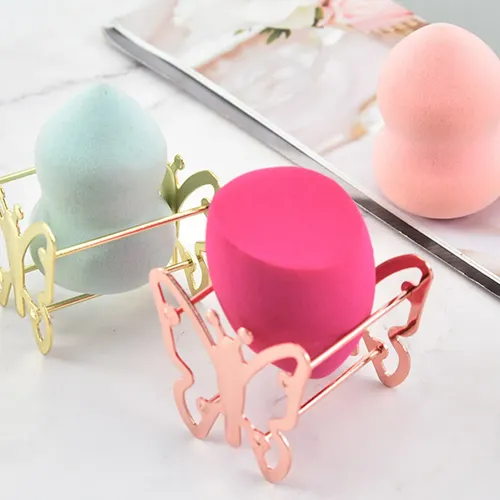 4 Piezas Soporte Para Esponjas De Maquillaje Y Polvo