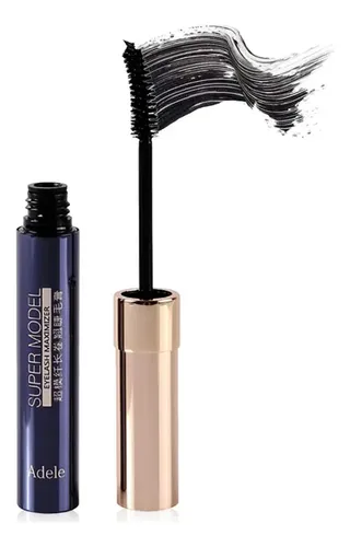 Rímel Negro A Prueba De Agua Grueso Maquillaje De