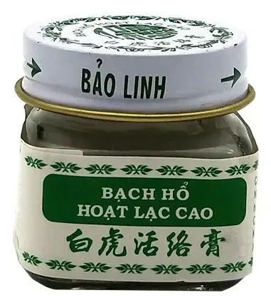 Bálsamo Pomada China Blanca Mentol Dolores Musculares