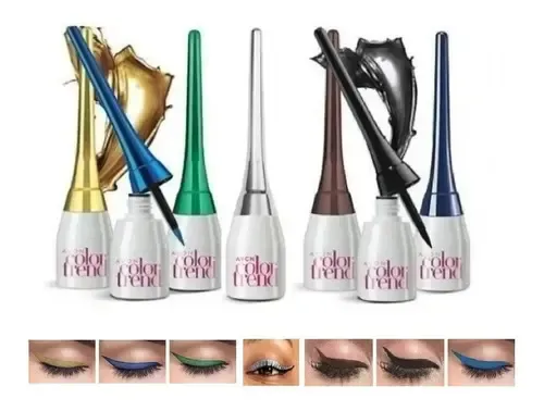 Delineador Liquido Color Trend – Avon Color Marrón mate