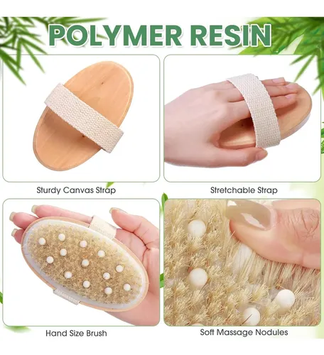 Cepillos Gejoy 10 Uds Para Cuerpo En Seco Con Masaje