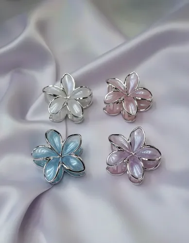 Broches Para El Pelo X12 Flores Cabello Mujer Urbanchic 1002