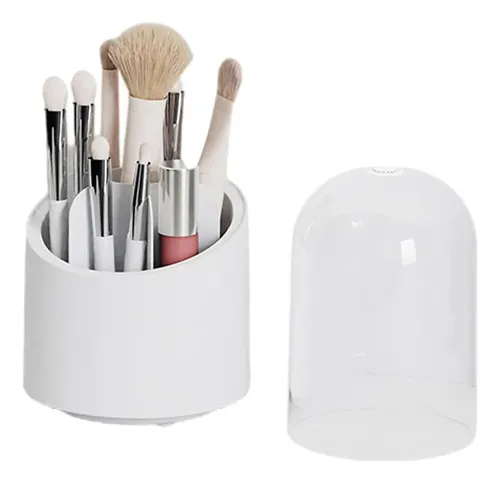 Organizador Cosmetiquero Brochas Y Lápices 360 Giratorio Color Unico