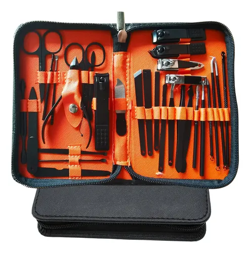 Kit De Manicura 30 En 1 Set Cortauñas De Acero