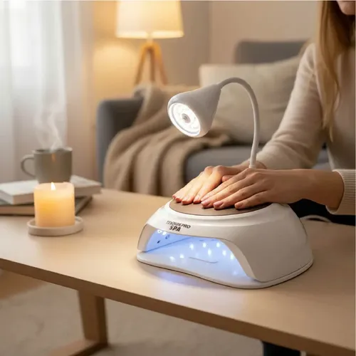 Cabina Para Uñas Uv/led 268w Powerful Teknikpro