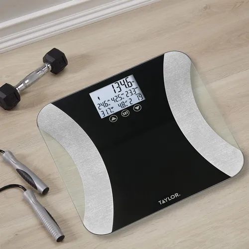 Báscula De Composición Corporal Taylor Digital Glass 227 Kg