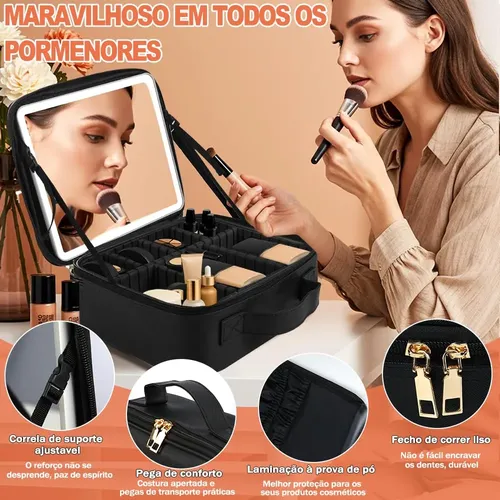 Estuche Organizador Portátil Para Cosméticos