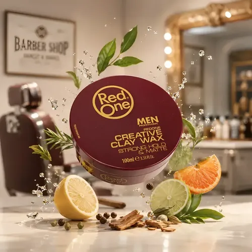 Red One Creative Cera Efecto Matte Barberia Volumen Textura