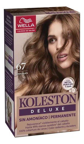Koleston Tintura De Pelo Permanente Deluxe Chocolate N°67