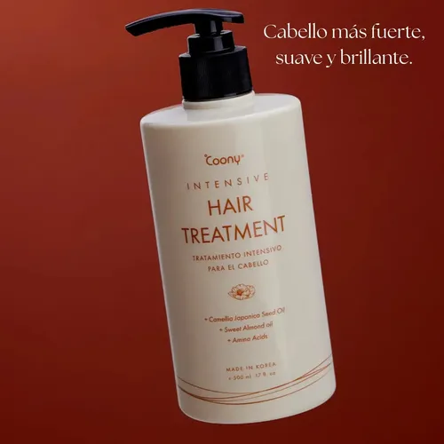 Tratamiento Capilar Intenso Coony Cabello Seco Nutricion 500