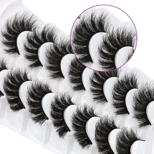 Pestañas Postizas Losha Lashes Fluffy 7 Pares Style1