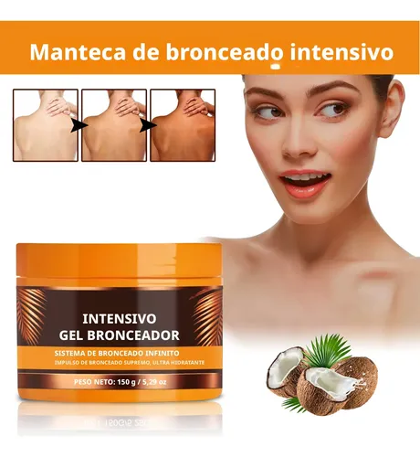 Gel Bronceador Intensivo Hidratante No Graso 150g