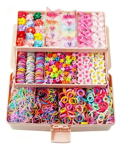 Set 748 Accesorios Para El Pelo Nena Sin Caja 748pcs Girls Hair Accessories Set