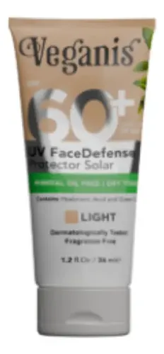 Veganis Protector Solar Uv Face Defense 36ml