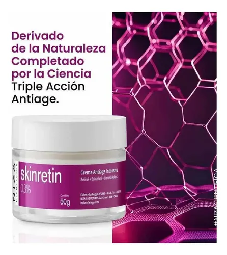 Crema Antiage Intensiv Skinretin Retinol Bakuchiol 50g Niza Momento De Aplicación Noche Tipo De Piel Madura
