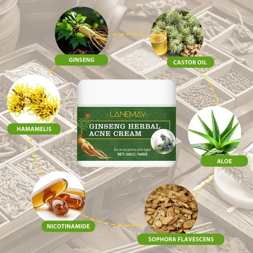 Crema Para El Acné Para Piel Sensible Y Grasa 50g