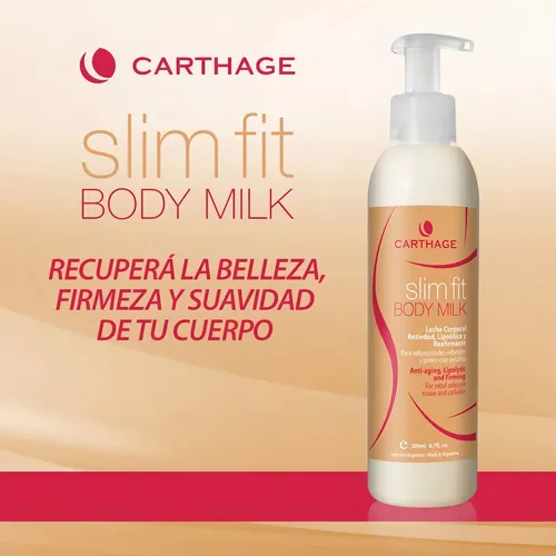 Slim Fit Body Milk Antioxidante Hidratante 200gr Carthage