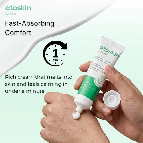 Crema Atoskin Para Eczema Y Dermatitis Con Manteca De