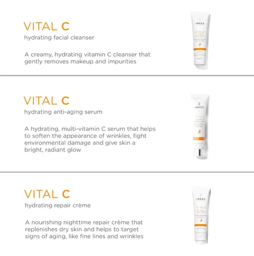Set De Cuidado De La Piel Image Skincare Vital Hydration Con