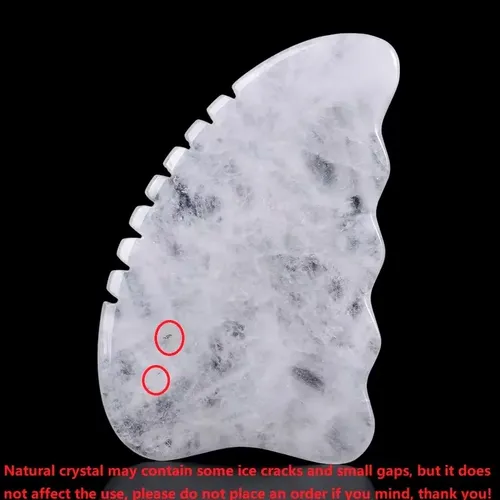 Herramienta De Masaje Para Raspar Gua Sha Con Forma De Coraz