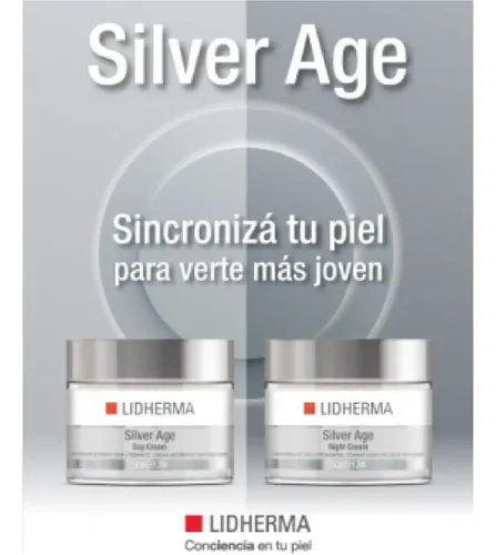 Lidherma Silver Age Night Cream X50g
