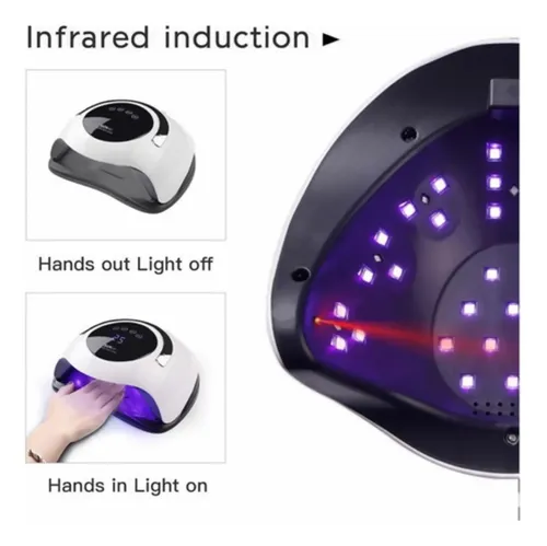 Cabina Uñas Profesional Uv/led Bq5t + Torno Lapiz + Fresas