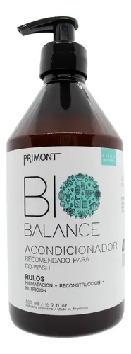 Primont Bio Shampoo Acondicionador Máscara Crema Vegano Rulo