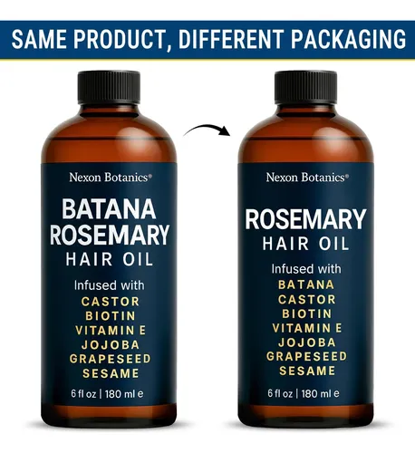 Aceite Capilar Nexon Botanics Rosemary 180 Ml Con Batana Cas