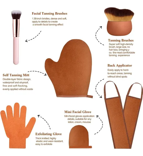 Set De Autobronceado 6 En 1 Acellegic Tur-acellegic-0364