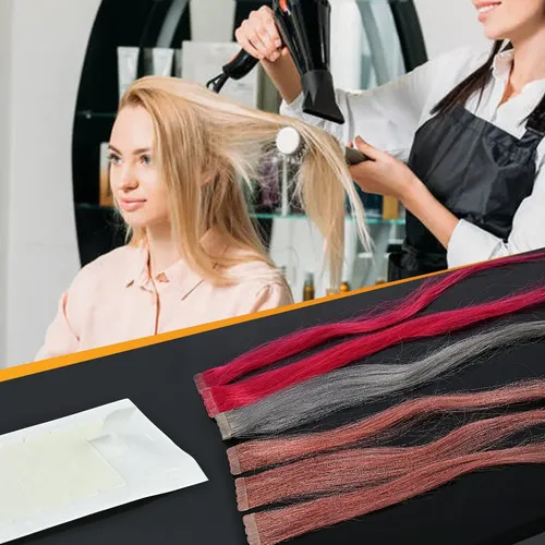 Cinta Adhesiva Para Extensiones De Cabello Ehdis Con Herrami