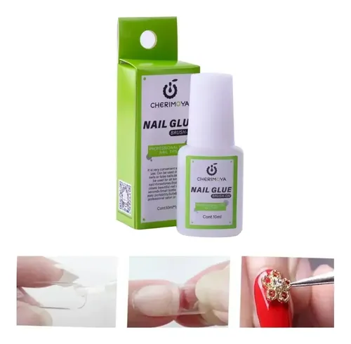 Pegamento Para Tips Nail Glue Press On Cherimoya 10ml